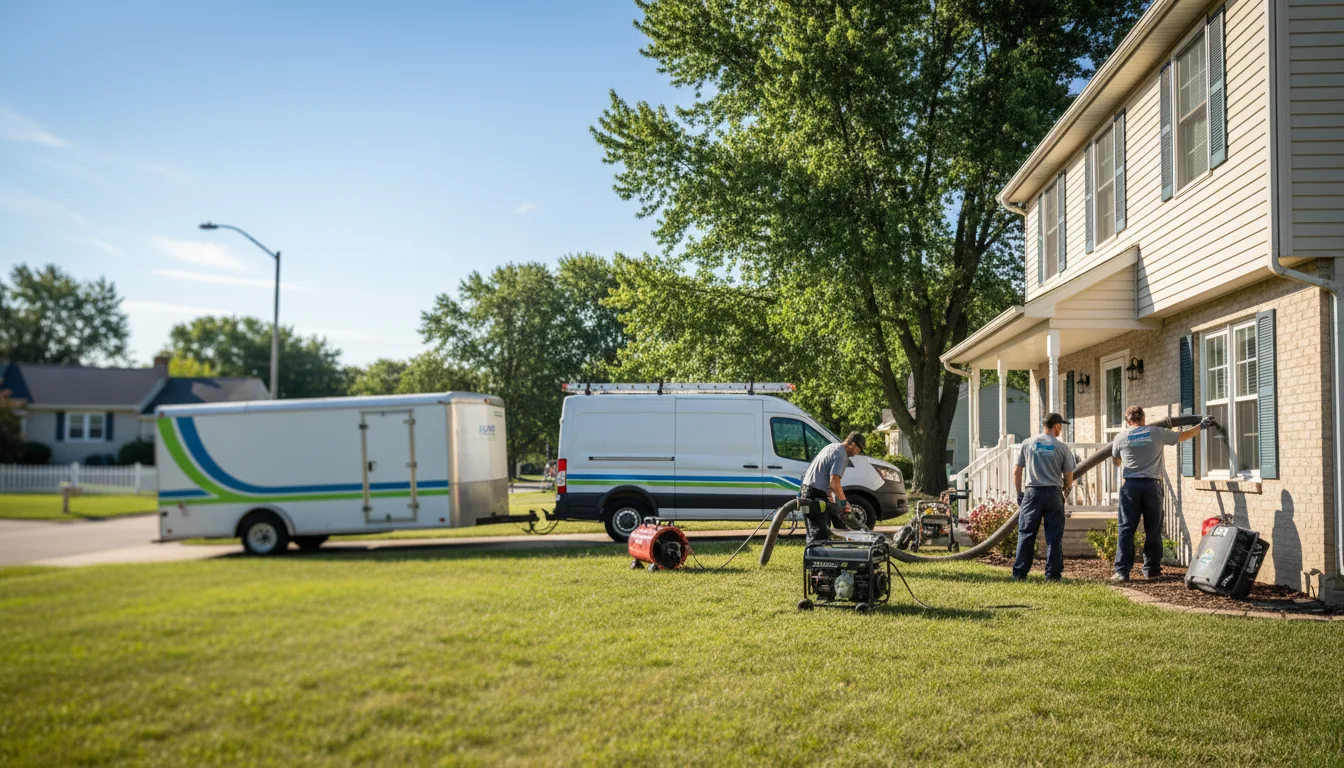 Flooded Basement Restoration And Cleanup With Repair in Egg Harbor, WI near me
